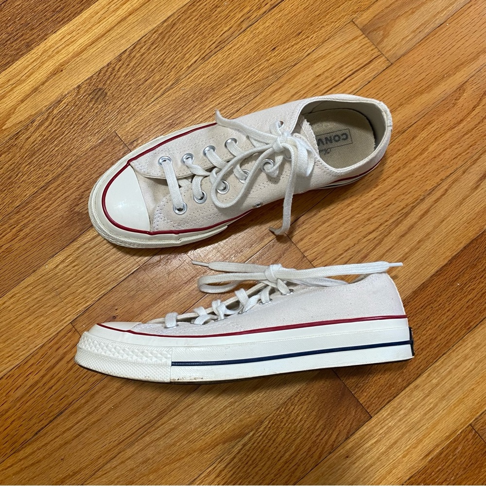 Converse Chuck 70 Low Ivory Size 5M/7W.